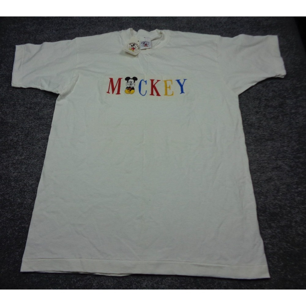 Vintage 90s Mickey & Co Disney Shirt Single Stitch Shirt Deadstock NWT